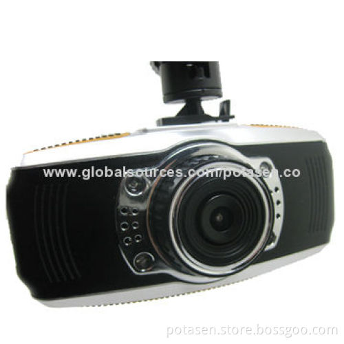 2014 super HD in-car DVR camera, 3-inch screen, night vision system with GPS